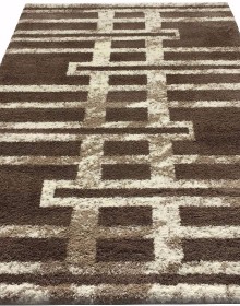 Високоворсний килим MF LOFT 2818A D.Beige-White - высокое качество по лучшей цене в Украине.